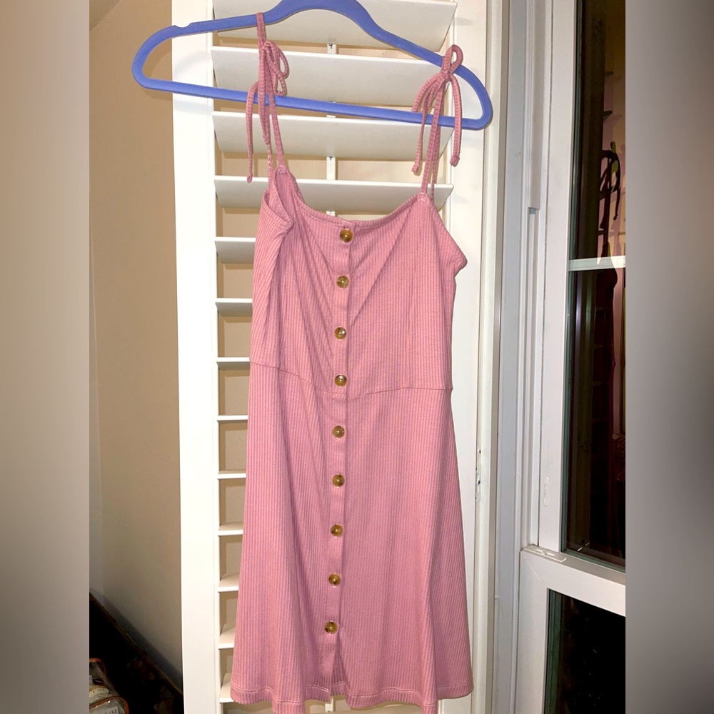 Light pink, cotton dress